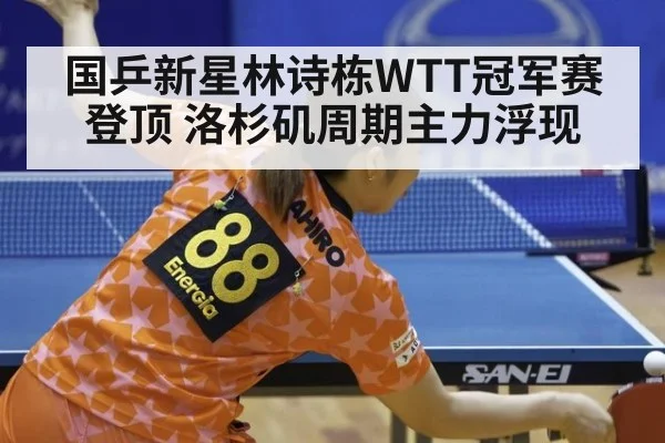 国乒新星林诗栋WTT冠军赛登顶 洛杉矶周期主力浮现